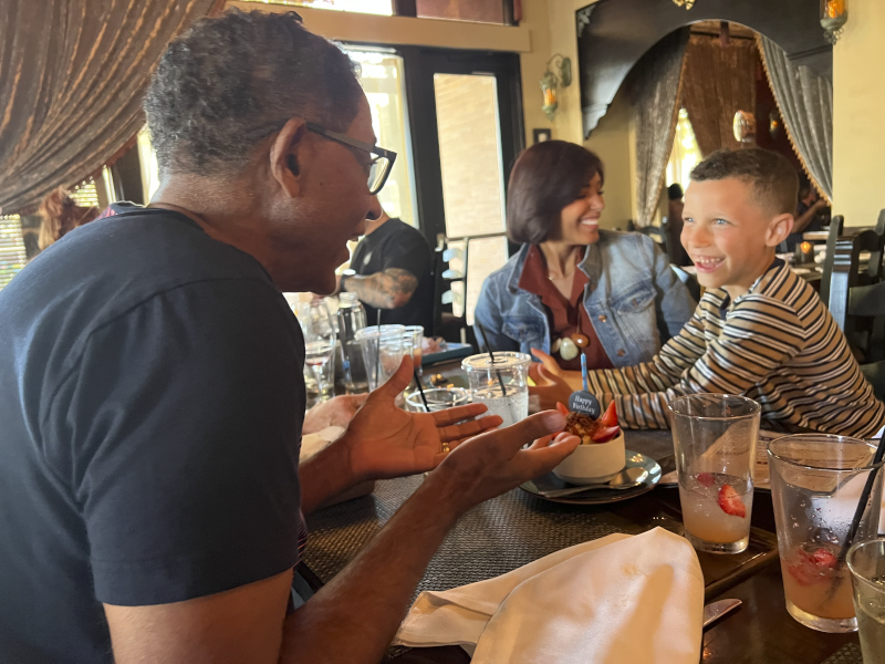 Seneca's Dad With Ronan