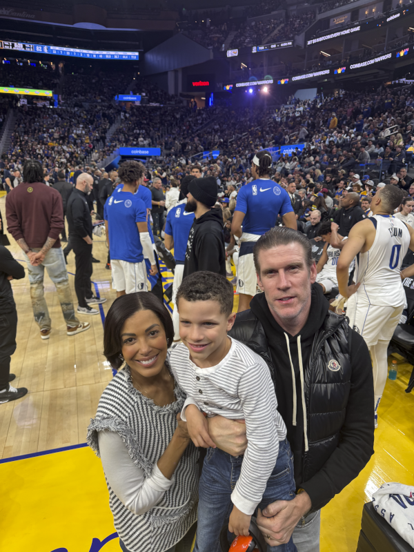 At the Warriors Game