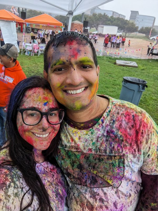 Celebrating Holi