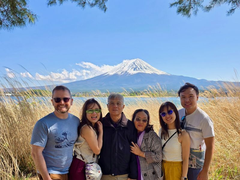 Visiting Mt. Fuji, Japan