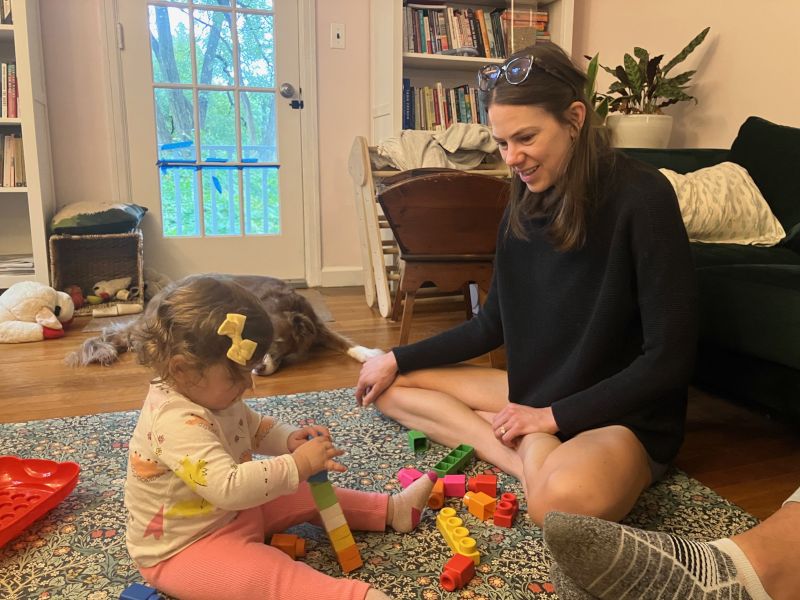 Playing With Our Niece