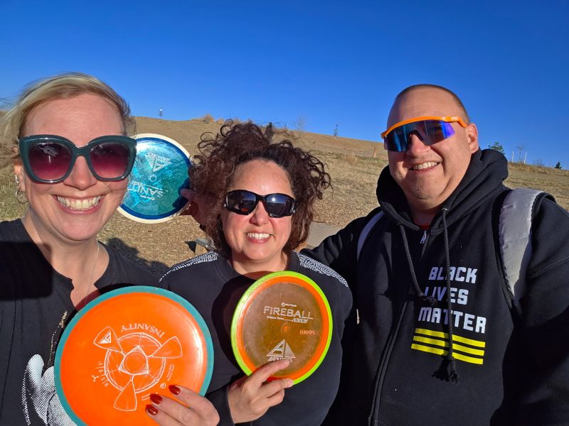 Disc Golf With Rich's Sister