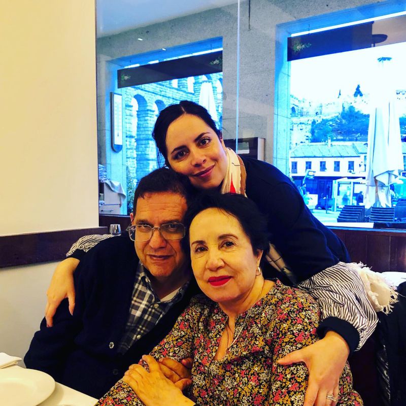 Luisa with Her Mom and Dad