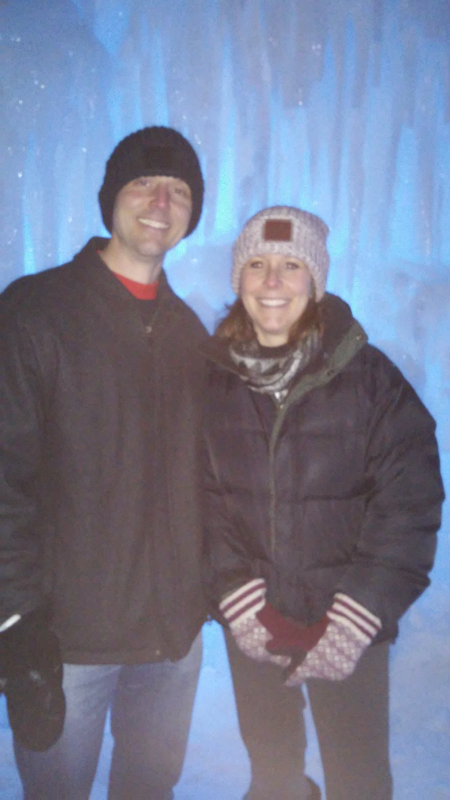 Exploring Ice Castles Together